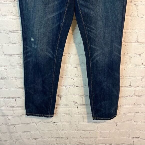 ABLE The Slouch Dark Wash Straight Leg Jeans size 24 - Picture 3 of 8